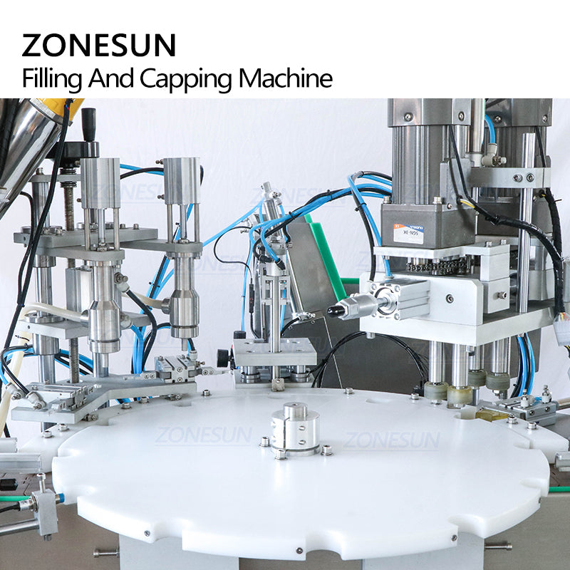 ZONESUN ZS-AFC3 Automatic Vial Filling Capping Machine with Heating
