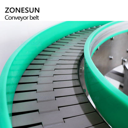 ZONESUN ZS-CBU150 Custom U Shape Chain Conveyor Belt For Line