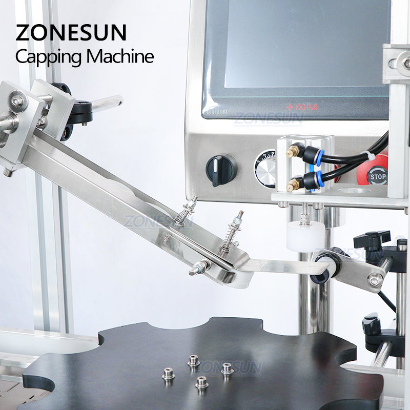 ZONESUN ZS-XG16V Automatic Capping Machine with Vibratory Cap Feeder