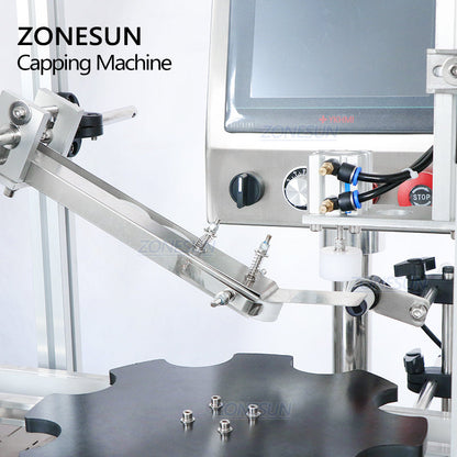 ZONESUN ZS-XG16V Automatic Capping Machine with Vibratory Cap Feeder