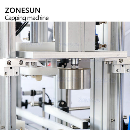 ZONESUN ZS-XG16D1 Auto Wine Bottle Cork Pressing Machine with Feeder