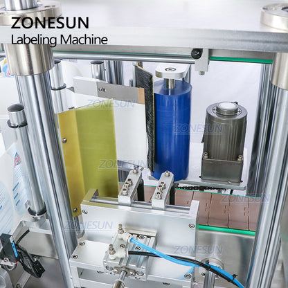 ZONESUN ZS-TB300Z Dual-Side Labeling Machine for Square&Round Bottles