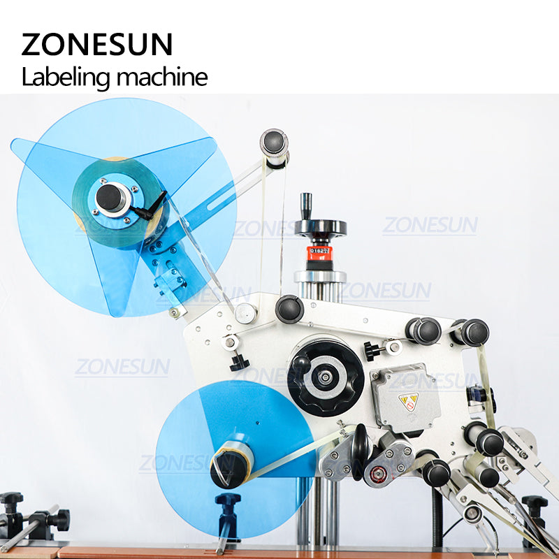 ZONESUN ZS-TB113B Automatic Top & Bottom Flat Surface Labeling Machine