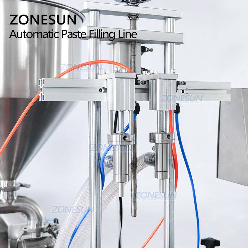 ZONESUN ZS-FAL180R10 Automatic Paste Filling Capping Labeling Machine