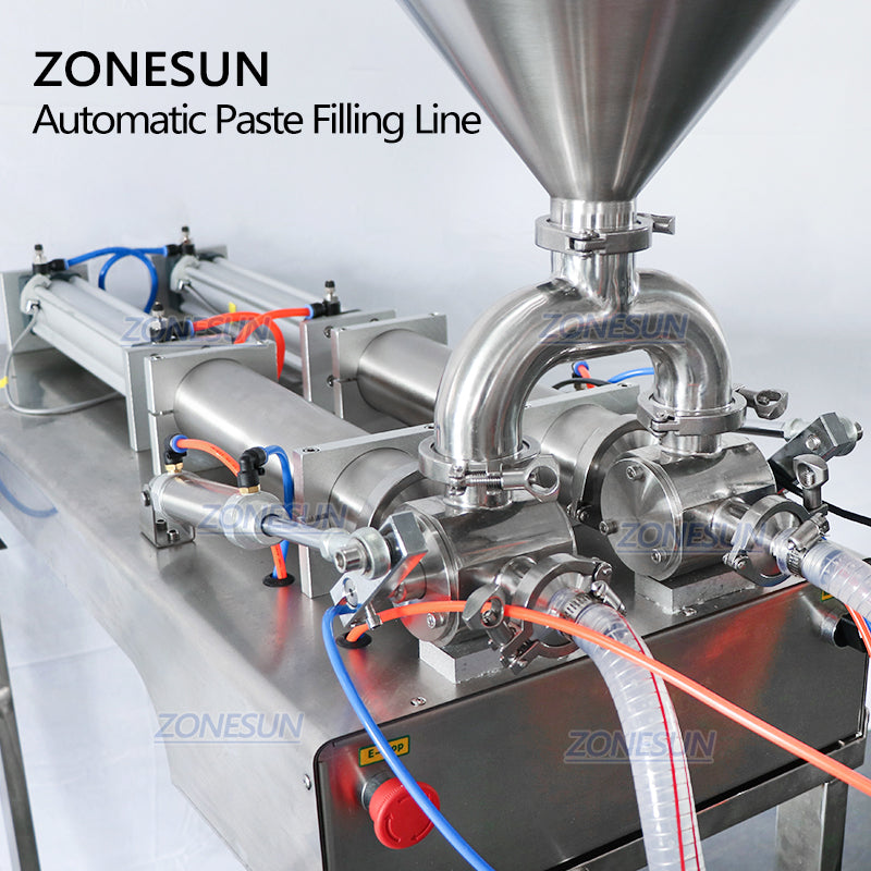 ZONESUN ZS-FAL180C8 Desktop Paste Filling Capping Labeling Machine