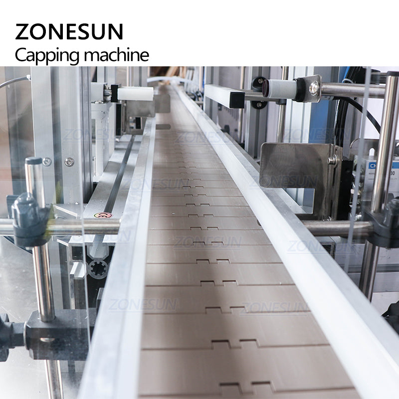 ZONESUN ZS-XG16D Automatic Cork Press Capping Machine with Dust Cover