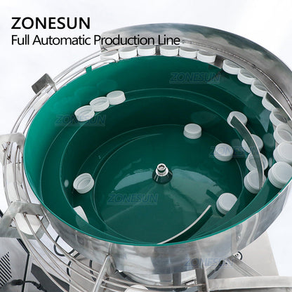 ZONESUN ZS-FAL180P3 Liquid Filling Capping Labeling Line