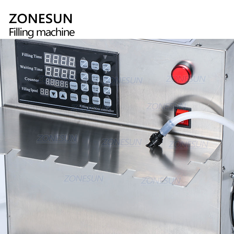 ZONESUN Spout Pouch Diaphragm Pump Automatic Liquid Filling Machine