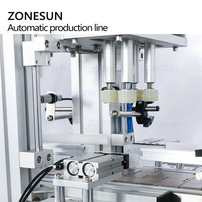 ZONESUN ZS-FAL180A7 Paste Liquid Filling Capping Machine with Feeder