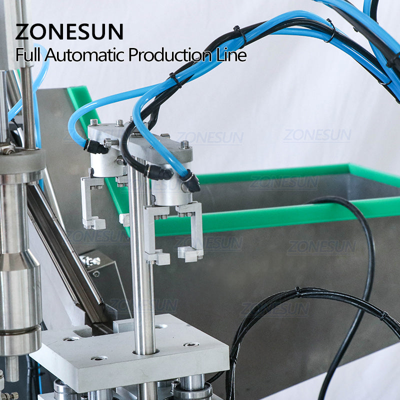 ZONESUN Small Vial Liquid Filling & Capping Automatic Production Line