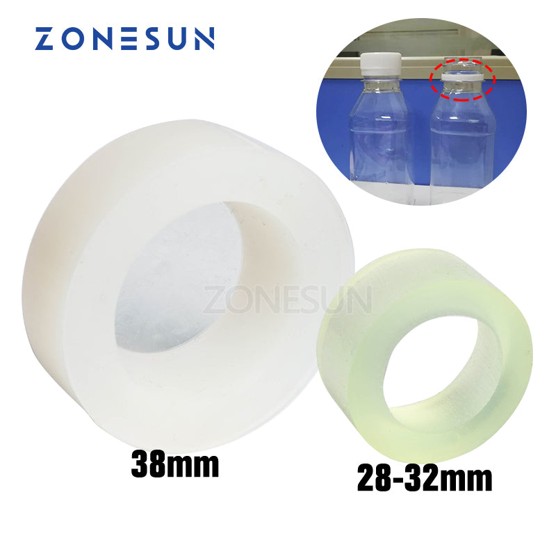 ZONESUN Silicone Capping Chuck Mat 28–38 mm with Security Ring