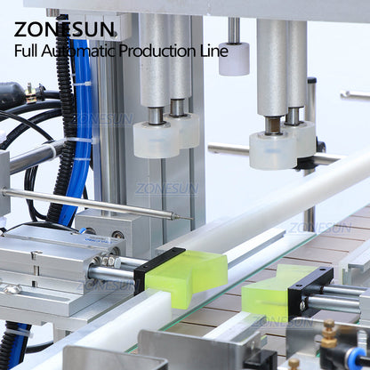 ZONESUN ZS-FAL180R6 4-Head Liquid Filling Capping Labeling Line with Printer