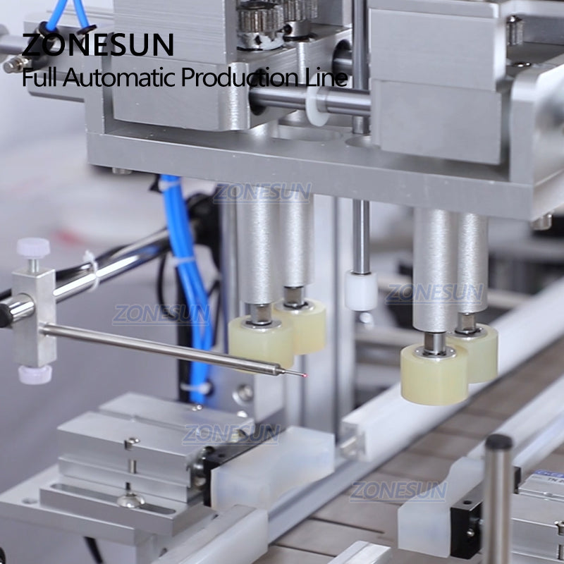 ZONESUN ZS-FAL180C3 Tabletop Liquid Filling Capping Labeling Line