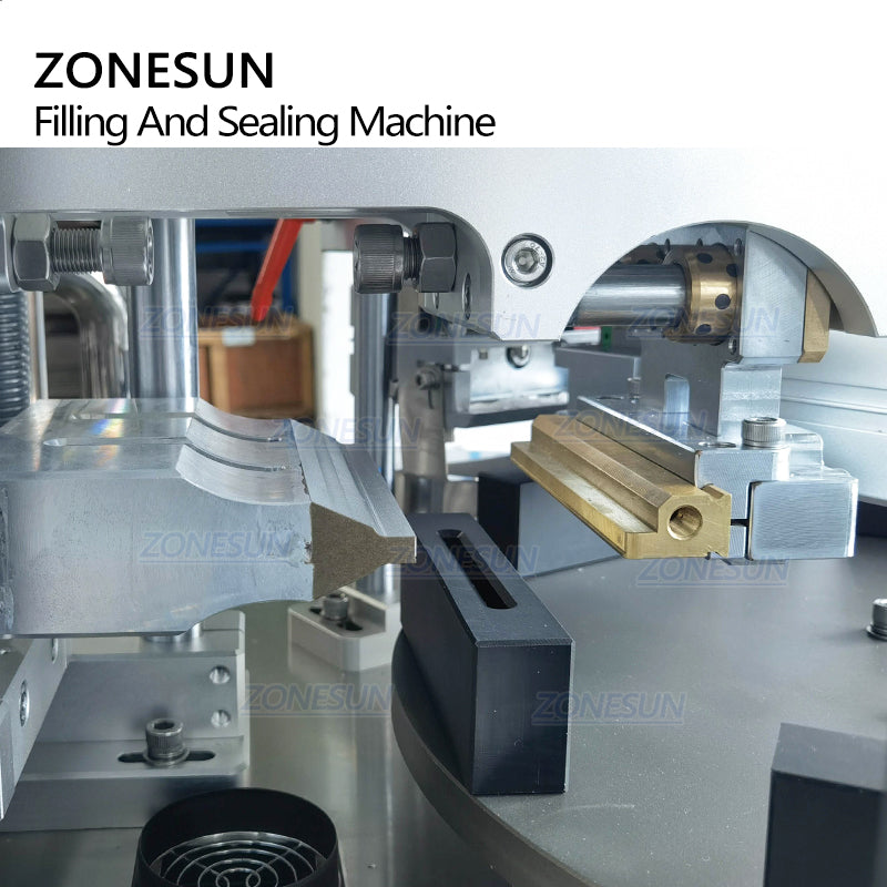 ZONESUN ZS-FS50U Auto 4-Head Ceramic Pump Tube Filling Sealing Machine
