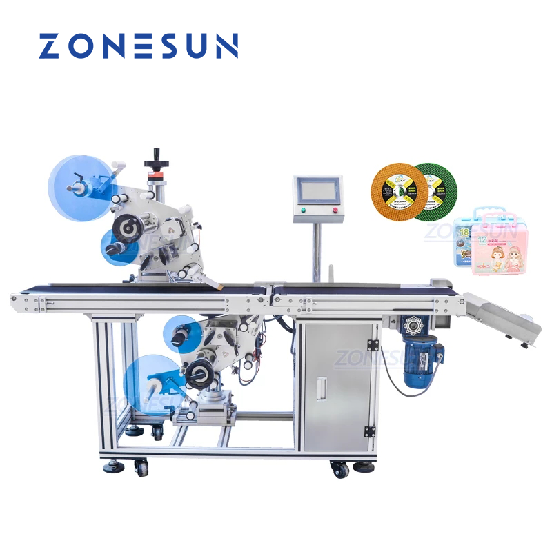 ZONESUN ZS‑TB716Z Automatic Top & Bottom Double Sided Labeler