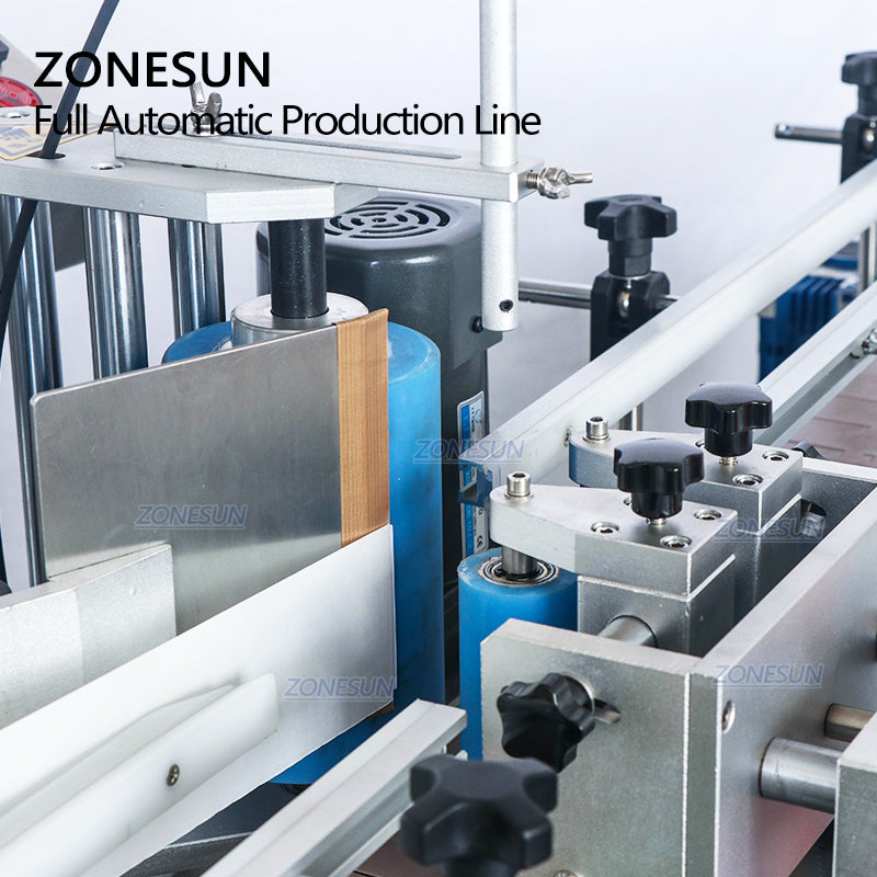 ZONESUN 6‑Nozzles Automatic Liquid Filling Capping Labeling Machine