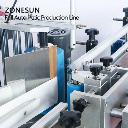 ZONESUN 6‑Nozzles Automatic Liquid Filling Capping Labeling Machine