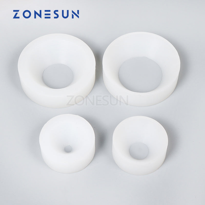 ZONESUN Silicone Cap Screwing Chuck 10–50 mm for Capping Machines