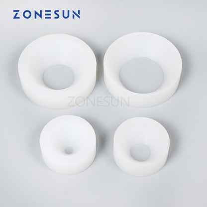 ZONESUN Silicone Cap Screwing Chuck 10–50 mm for Capping Machines