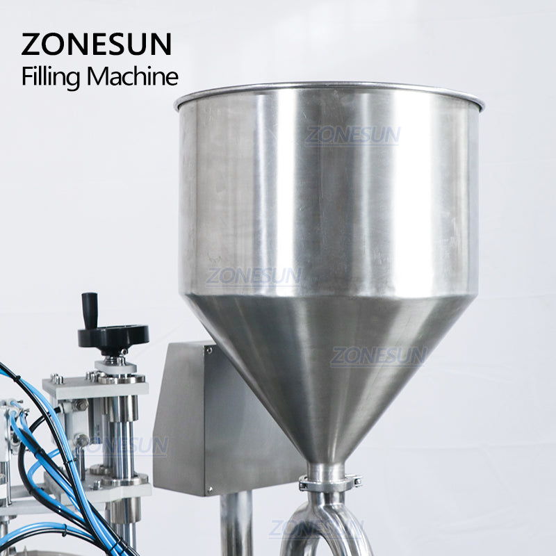 ZONESUN ZS-AFC4 Automatic Paste Filling & Capping Machine