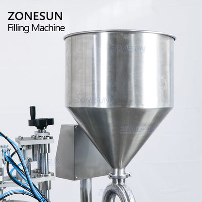 ZONESUN ZS-AFC4 Automatic Paste Filling & Capping Machine