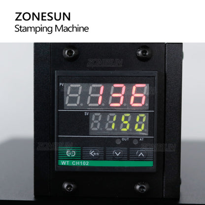 ZONESUN WT‑90XTS Manual Hot Foil Stamping Machine