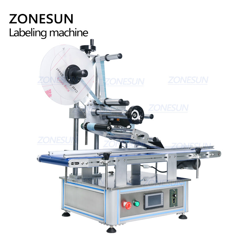 ZONESUN ZS-TB150PB Auto Flat Surface Labeling Machine for Bags & Boxes