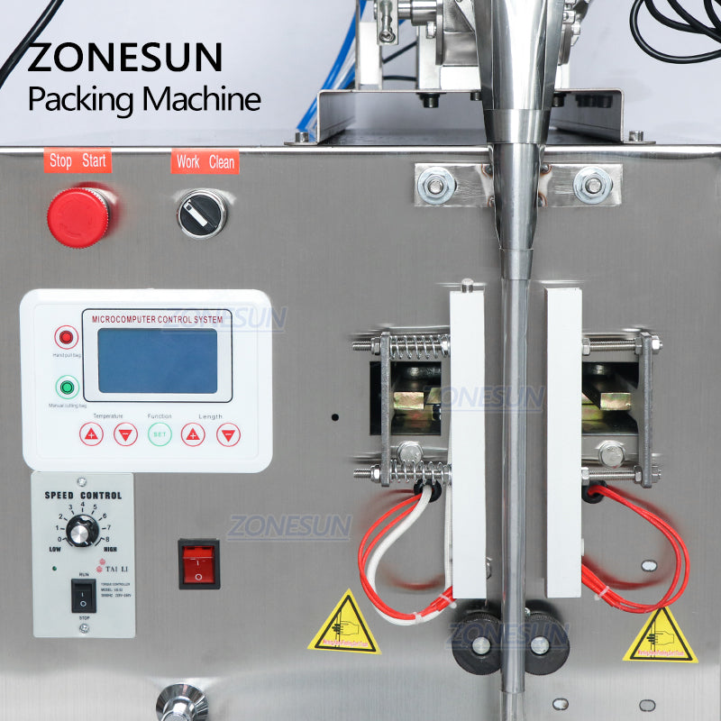 ZONESUN ZS-GFGT50 Automatic Paste Filling and Sealing Machine for Bags