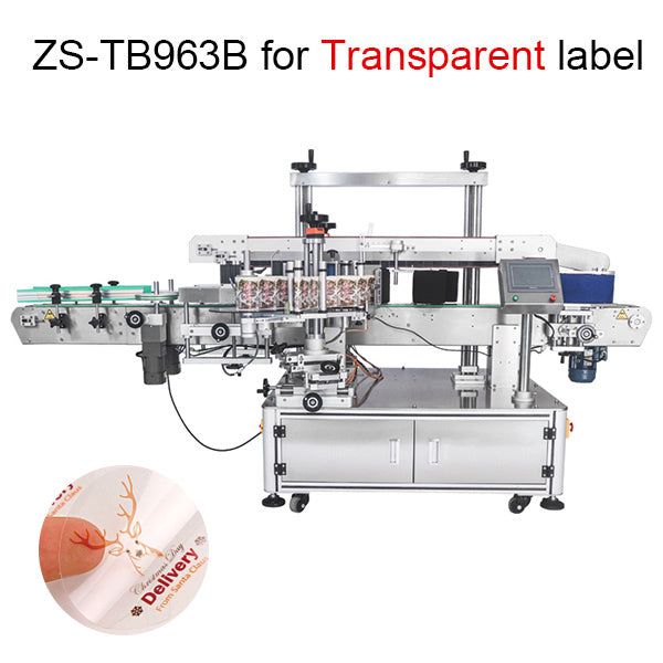 ZONESUN ZS‑TB963 Double Side Round & Square Bottle Labeling Machine