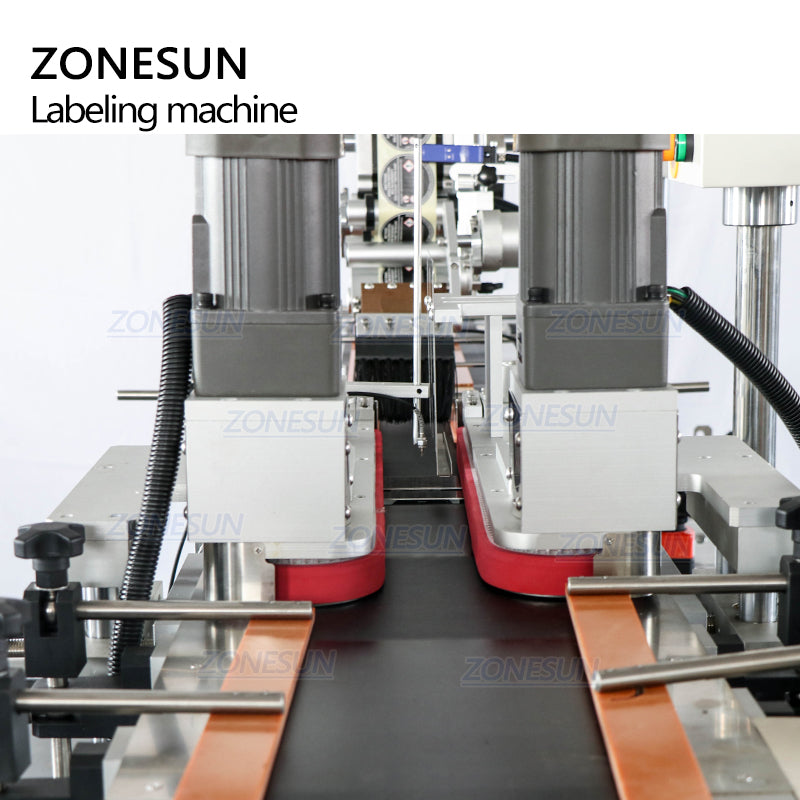 ZONESUN ZS-TB113B Automatic Top & Bottom Flat Surface Labeling Machine