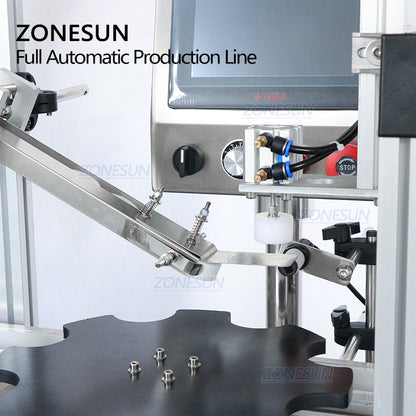 ZONESUN ZS-FAL180P3 Liquid Filling Capping Labeling Line