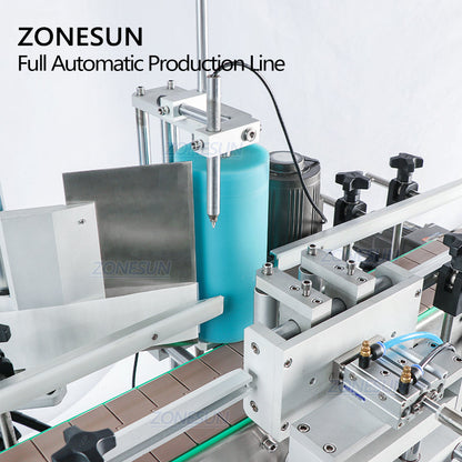 ZONESUN ZS-FAL180C2 Desktop 4-Nozzle Filling Capping Labeling Machine