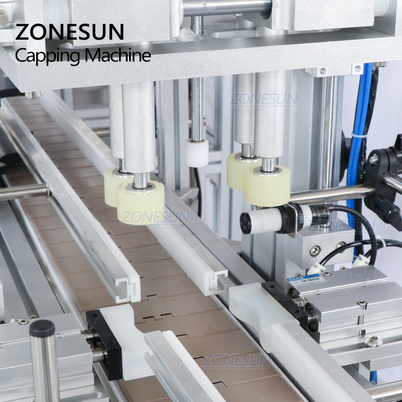 ZONESUN ZS-XG16V Automatic Capping Machine with Vibratory Cap Feeder