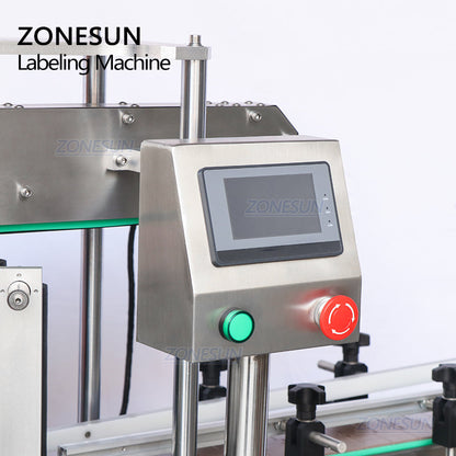 ZONESUN ZS-TB300V Automatic Double Side Square Bottle Labeling Machine