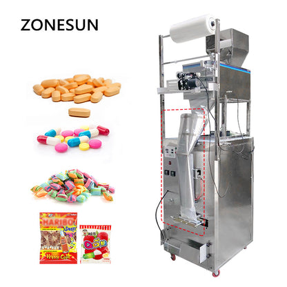 ZONESUN Custom Back/Three‑side Seal Shaper for VFFS Machines