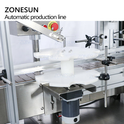ZONESUN ZS-FAL180A7 Paste Liquid Filling Capping Machine with Feeder