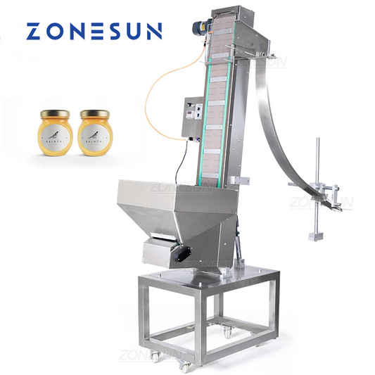 ZONESUN ZS‑SLJ1 Automatic Cap Feeding Elevator for Capping Machines