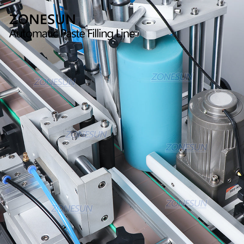 ZONESUN ZS-FAL180C8 Desktop Paste Filling Capping Labeling Machine