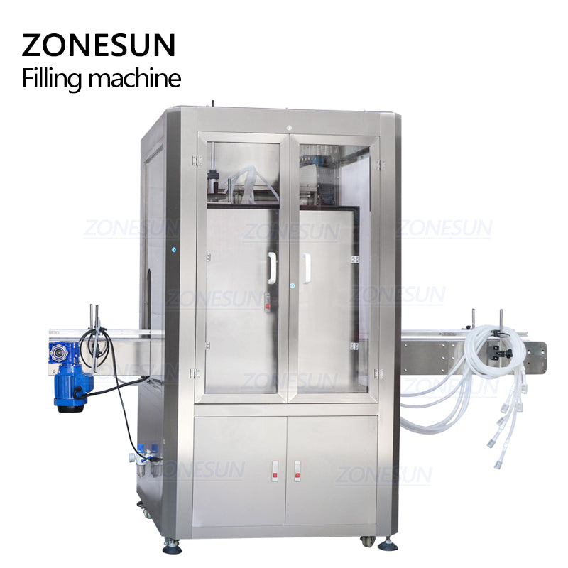 ZONESUN ZS-VTMP80D 6-Head Magnetic Pump Liquid Filling Machine