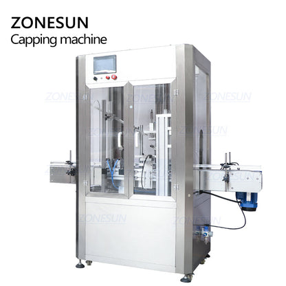 ZONESUN ZS-XG16D Automatic Cork Press Capping Machine with Dust Cover