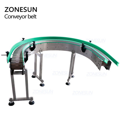 ZONESUN ZS-CBU150 Custom U Shape Chain Conveyor Belt For Line