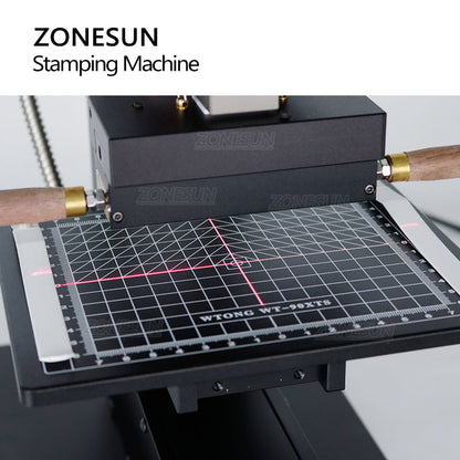 ZONESUN WT‑90XTS Manual Hot Foil Stamping Machine