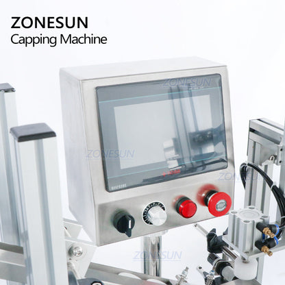 ZONESUN ZS-XG16V Automatic Capping Machine with Vibratory Cap Feeder