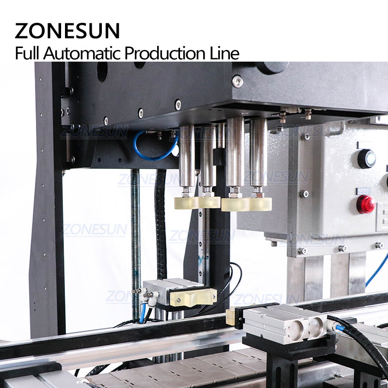 ZONESUN Explosion-Proof Servo Filling Capping Labeling Production Line