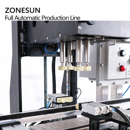 ZONESUN Explosion-Proof Servo Filling Capping Labeling Production Line