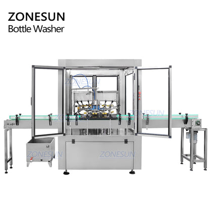 ZONESUN ZS-WB12 Automatic Rotary Bottle Washing Machine