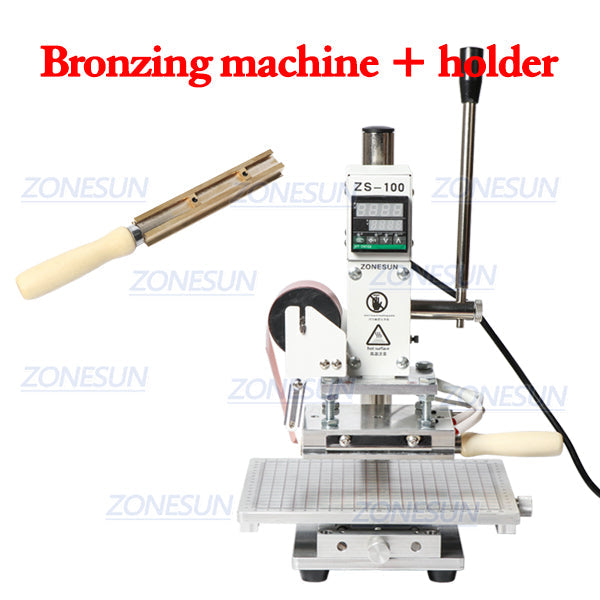 ZONESUN ZS‑100C Hot Stamping Machine with Removable Workbench