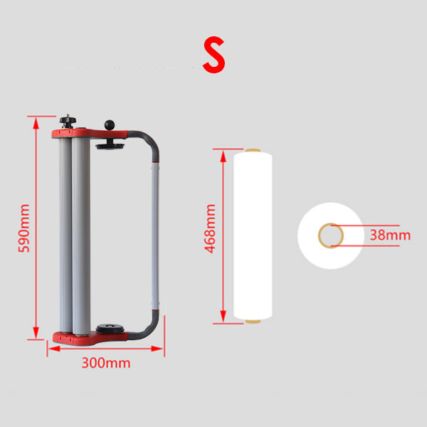 ZONESUN ZS-SFD1 Handheld Stretch Film Wrapping Dispenser