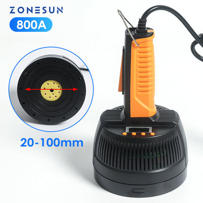 ZONESUN ZS‑DL800 Portable Manual Electromagnetic Induction Sealer
