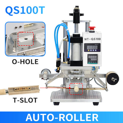 ZONESUN ZS-QS100 Pneumatic Hot Stamping Machine for Multiple Materials